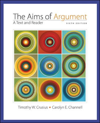 Beispielbild fr Aims of Argument: Text and Reader zum Verkauf von Wonder Book