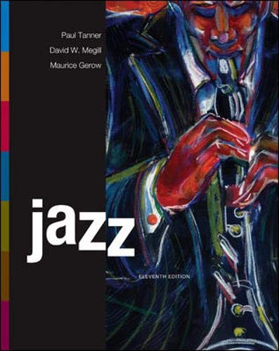 2 CD's To Accompany Jazz, Eleventh Edition (9780073327112) by Tanner, Paul; Megill, David; Gerow, Maurice