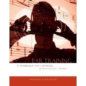 Ear Training: A Technique for Listening (7th addition revised, Instructors Addition) (9780073327181) by Bruce Benward; J. Timothy Kolosick