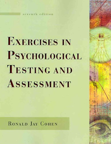 Stock image for Exercises in Psychological Testing and Assessment for sale by SecondSale