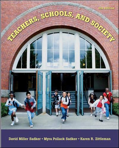 Stock image for Teachers, Schools, and Society with Student CD-ROM for sale by Better World Books