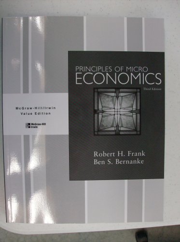 Stock image for Principles of Micro Economics (Value Edition) for sale by Open Books