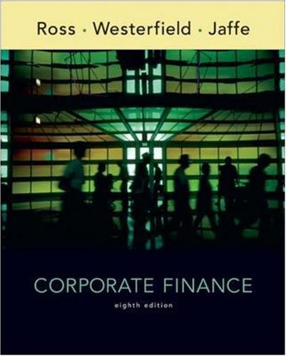 Beispielbild fr Corporate Finance, 8th Edition zum Verkauf von Your Online Bookstore