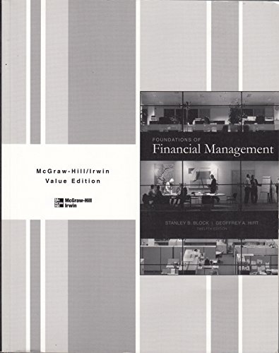 9780073337739: Foundation of Financial Management