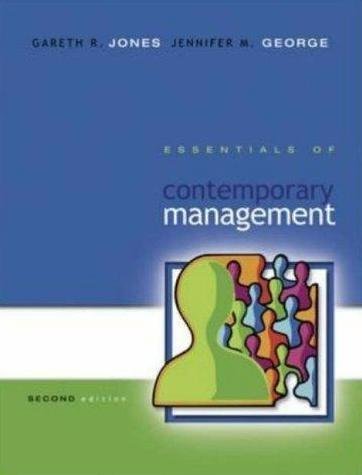 Beispielbild fr Essentials of Contemporary Management (Ashford University) + Access Code zum Verkauf von HPB-Red