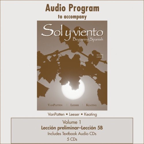 Audio CD Program part A (9780073342917) by VanPatten, Bill; Leeser, Michael; Keating, Gregory D.; Houston, Tony