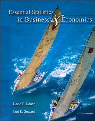 9780073346939: Essential Statistics in Business and Economics with St CDRom
