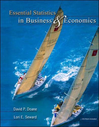 9780073346939: Essential Statistics in Business and Economics