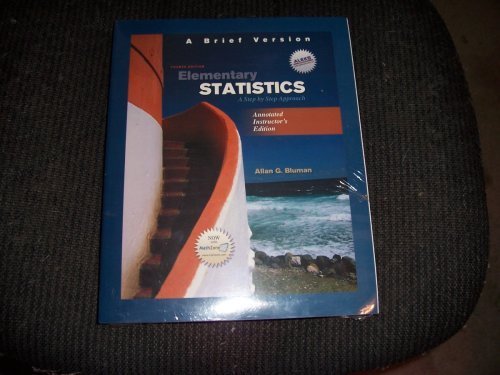 9780073346991: Elementary Statistics a Brief Version An