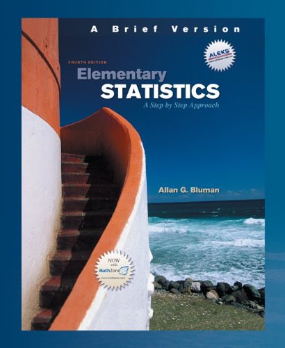 Imagen de archivo de Elementary Statistics: A Step by Step Approach [With DVD] a la venta por ThriftBooks-Atlanta