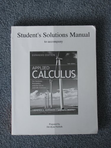 Stock image for Students Solutions Manual to Accompany a for sale by Better World Books