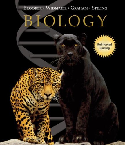 Imagen de archivo de Biology by Robert Brooker (NASTA Hardcover Reinforced High School Binding) Student Edition (AP BIOLOGY BROOKER) a la venta por HPB-Red