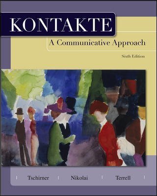 Stock image for Kontakte : A Communicative Approach for sale by Better World Books: West