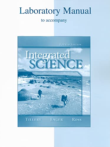 Beispielbild fr Lab Manual to accompany Integrated Science zum Verkauf von dsmbooks