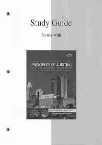 Imagen de archivo de Study Guide to Accompany Principles of Auditing and Other Assurance Services a la venta por ThriftBooks-Atlanta