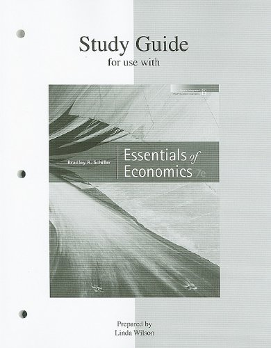 Beispielbild fr Study Guide to accompany Essentials of Economics zum Verkauf von Better World Books