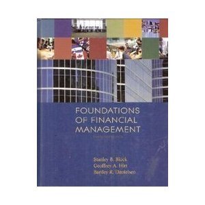 Beispielbild fr Foundations of Financial Management zum Verkauf von Voyageur Book Shop