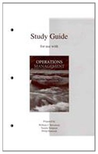 9780073364841: Study Guide to accompany Operations Management 10e