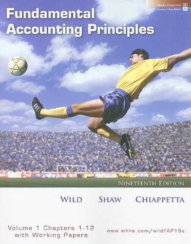 Beispielbild fr Fundamental Accounting Principles zum Verkauf von Better World Books