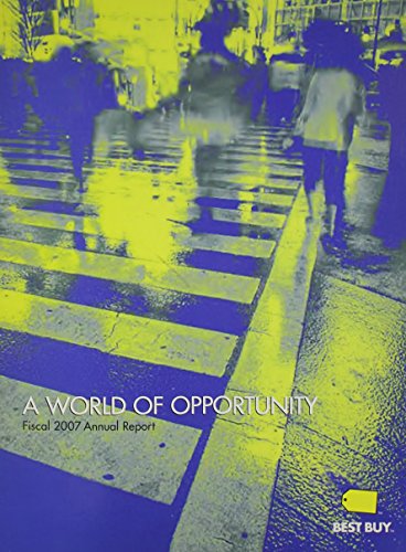 Imagen de archivo de World of Opportunity, Best Buy Annual Report a la venta por BookHolders