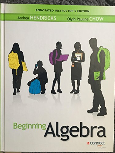 Stock image for Beginning Algebra Aie ; 9780073366623 ; 0073366625 for sale by APlus Textbooks