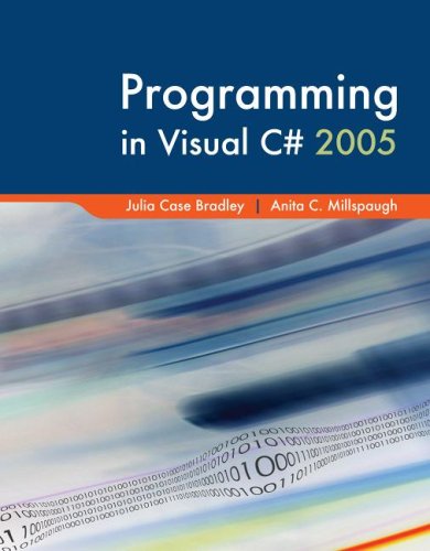 Imagen de archivo de Programming in Visual C# with Visual Studio Professional Edition Software a la venta por HPB-Red