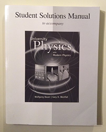 Stock image for Student Solutions Manual to Accompany University Physics: With Modern Physics for sale by ThriftBooks-Dallas