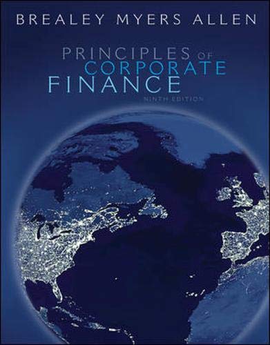 Stock image for Principles of Corporate Finance for sale by Better World Books