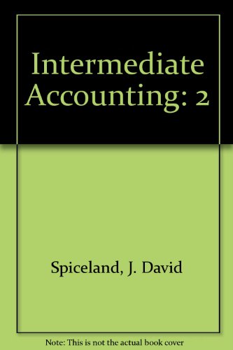 Imagen de archivo de Intermediate Accounting, Vol. 2, Chapters 13-21, 4th a la venta por a2zbooks