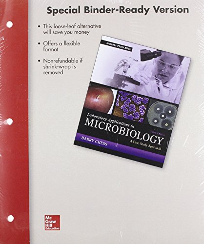 Beispielbild fr Laboratory Applications in Microbiology: A Case Study Approach zum Verkauf von Buchpark