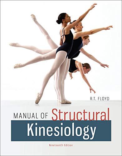 Immagine dell'editore per Manual of Structural Kinesiology venduto da Wrigley Books
