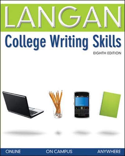 9780073371658: College Writing Skills