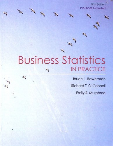 Beispielbild fr Business Statstics in Practice zum Verkauf von Wonder Book