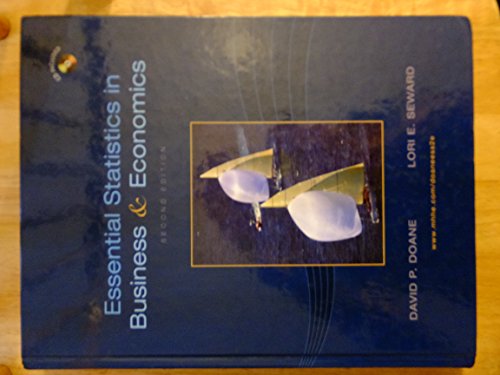 9780073373652: Essential Statistics in Business and Economics
