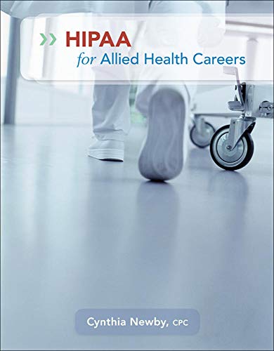 Beispielbild fr HIPAA for Allied Health Careers zum Verkauf von Better World Books