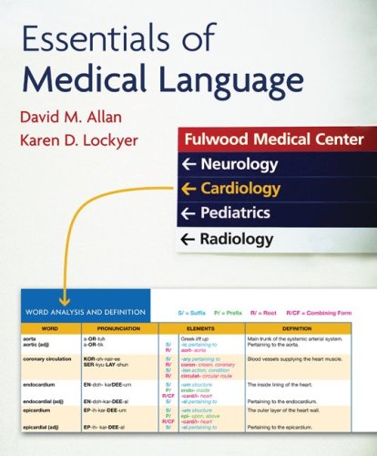 Imagen de archivo de Essentials of Medical Language a la venta por Better World Books