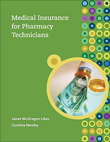 Imagen de archivo de Medical Insurance for Pharmacy Technicians a la venta por BooksRun