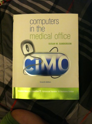 Imagen de archivo de Computers in the Medical Office a la venta por Better World Books: West