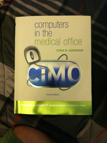 Stock image for Computers in the Medical Office for sale by Better World Books: West