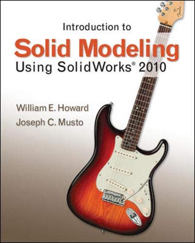 Beispielbild fr Introduction to Solid Modeling Using Solidworks 2010 zum Verkauf von HPB-Red