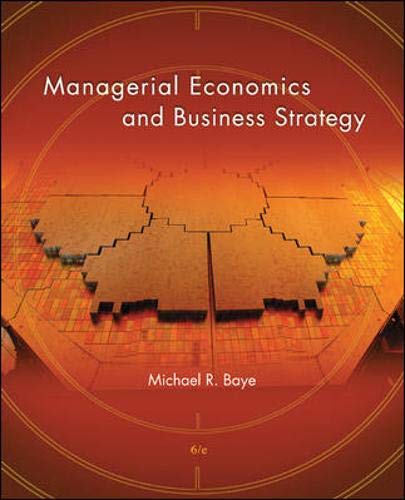 9780073375687: Managerial economics and business strategy