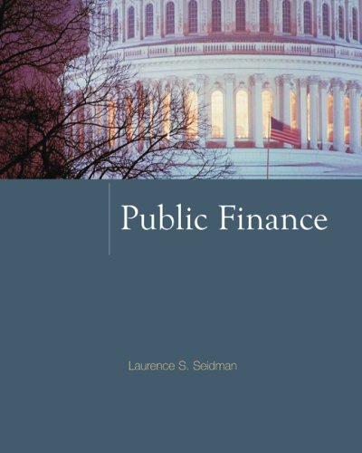 Imagen de archivo de Public Finance a la venta por KuleliBooks