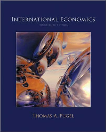 Imagen de archivo de International Economics (Mcgraw-Hill Series Economics) a la venta por Wonder Book