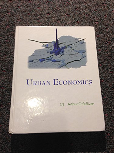 Beispielbild fr Urban Economics zum Verkauf von BooksRun