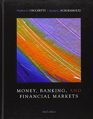 Beispielbild fr Money, Banking and Financial Markets zum Verkauf von Better World Books: West