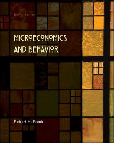 Stock image for Microeconomics and Behavior for sale by ThriftBooks-Atlanta