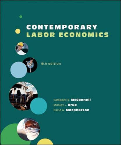 Imagen de archivo de Contemporary Labor Economics a la venta por Wonder Book