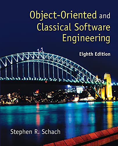 Beispielbild fr Object-Oriented and Classical Software Engineering zum Verkauf von ZBK Books