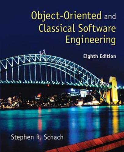 9780073376189: Object-Oriented and Classical Software Engineering (IRWIN COMPUTER SCIENCE)