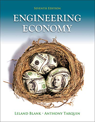 Engineering Economy (9780073376301) by Blank, Leland; Tarquin, Anthony